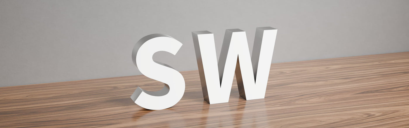 SW Face-lit trimless channel letters illuminated sign OFF