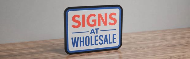 Signs at Wholesale Ultra-thin lightbox sign off