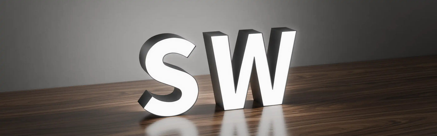 SW face & halo-lit channel letters on