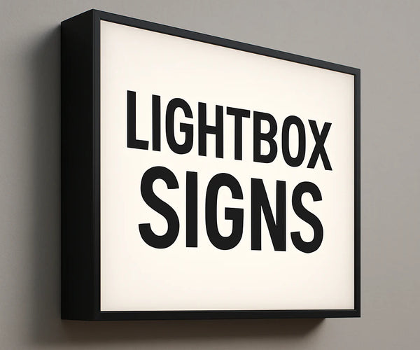 Wholesale Lightbox Signs | Lit Shape & Ultra-Thin Signs – Signs At ...