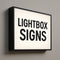 Lightbox Signs