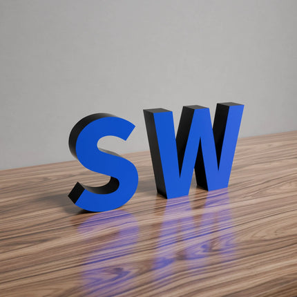 SW Reverse/Halo Lit Channel Letters OFF