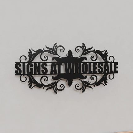 Metal Monograms [M4-MN]