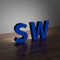 SW Reverse/Halo Lit Channel Letters OFF