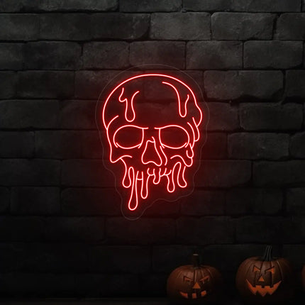LED Skull Neon Sign | Indoor | Wall Mounting