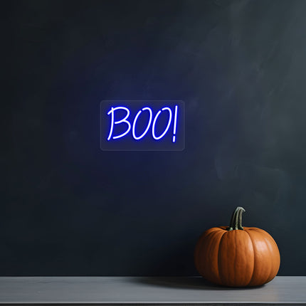 Boo Neon Sign | Indoor | Wall Mounting