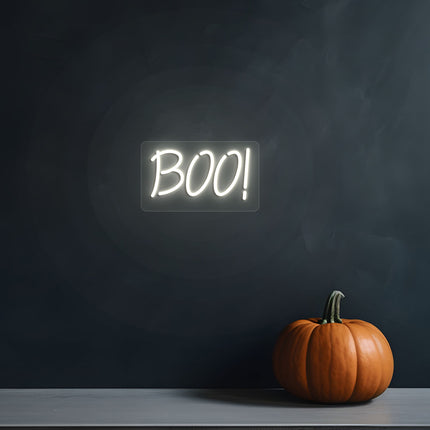 Boo Neon Sign | Indoor | Wall Mounting