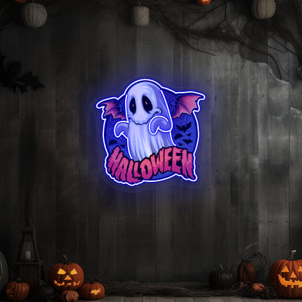 Halloween Ghoul Neon Artwork | Indoor | Wall Mounting
