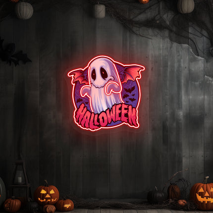 Halloween Ghoul Neon Artwork | Indoor | Wall Mounting