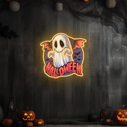 Halloween Ghoul Neon Artwork | Indoor | Wall Mounting
